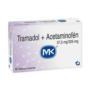Tramad+Acetam 37.5+325mg X 10 Tab Mk Tq