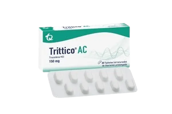 Trazodona 150 Mg Tab X 20 (Trittico Ac) Tq