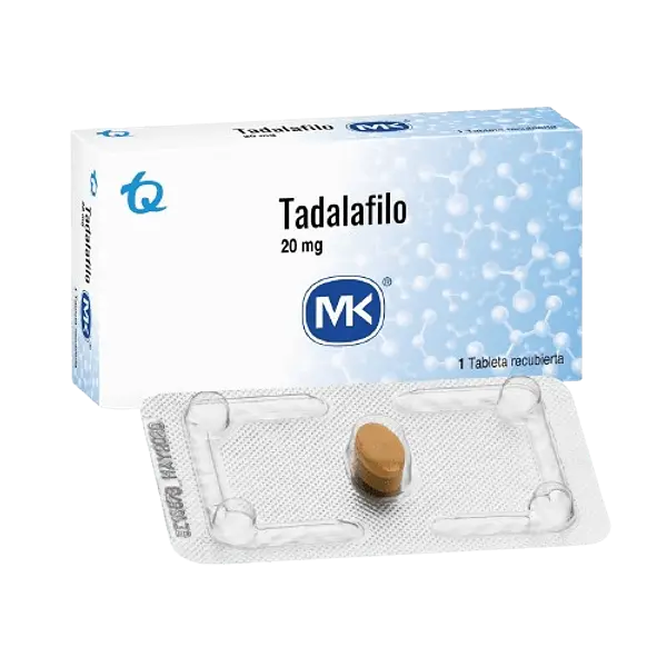 Tadalafilo 20mg X 1 Tab Mk Tq