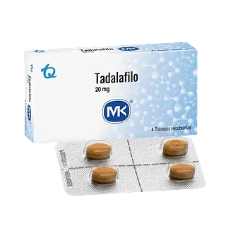 Tadalafilo 20mg X 4 Tab Mk Tq