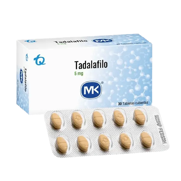 Tadalafilo 5 Mg Tab X 30 Mk Tq