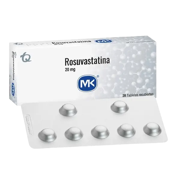 Rosuvastatina 20 Mg Tab X 28 Mk Tq