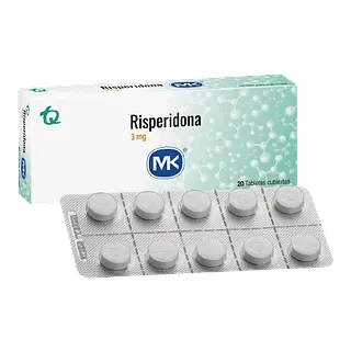 Risperidona 3mg X 20 Tab Mk Tq