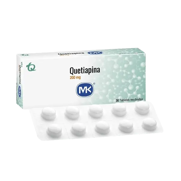 Quetiapina 200 Mg X 30 Tab Mk Tq