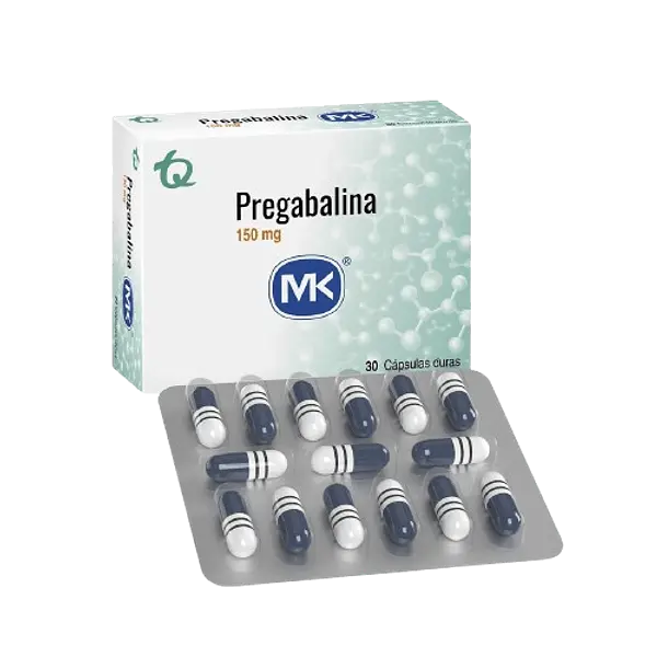 Pregabalina 150 Mg Cap X 30 Mk Tq