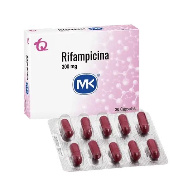 Rifampicina 300mg X 20 Caps Mk Tq