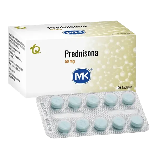 Prednisolona 50 Mg Tab X 100 Mk Tq