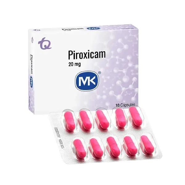 Piroxicam 20 Mg Cap X 10 Mk Tq