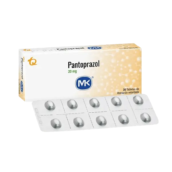 Pantoprazol 20 Mg Tab Caja X 30 Mk Tq