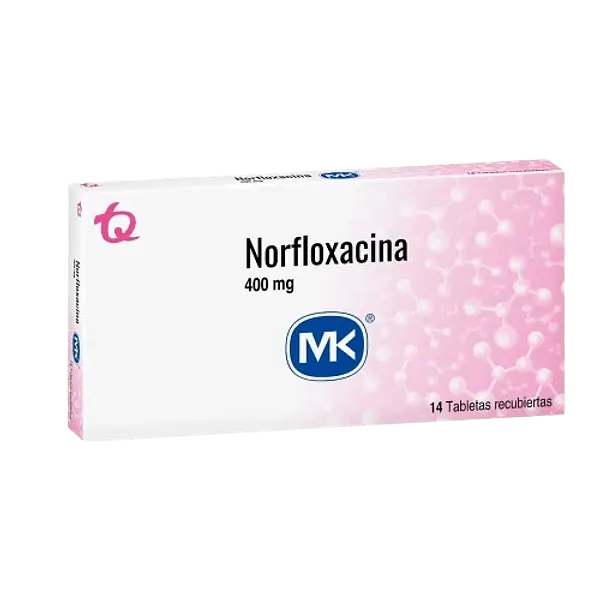 Norfloxacino 400 Mg Tab X 14 Mk Tq
