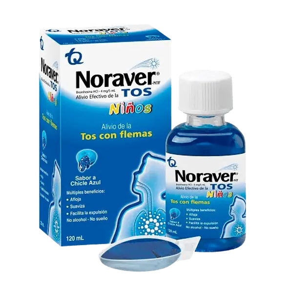 Noravert Ntf Niños Jbe Chicle Fco C 120 Ml Tq