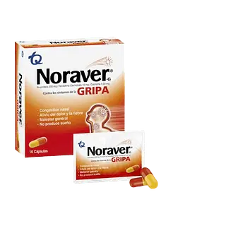 Noraver Gripa Capsula X 16 Caps Tq