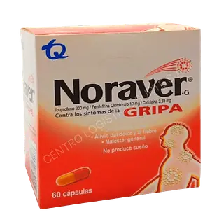Noraver Gripa Capsula X 60 Caps Tq