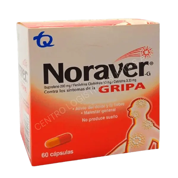 Noraver Gripa Capsula X 60 Caps Tq
