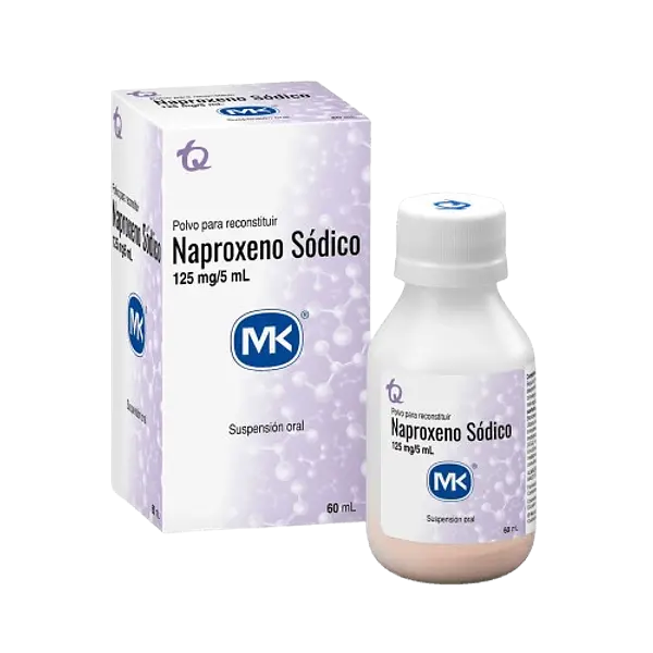 Naproxeno 125mg Sus Fco X 60 Ml Mk Tq