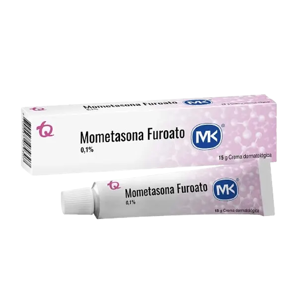 Mometasona 0.1% Crema Tubo X 15 Gr Mk Tq