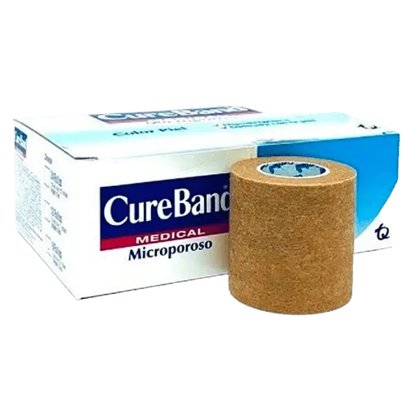 Micropore Piel 1/2 X 3 Yd Rollo Caja X 18 Cureband Tq