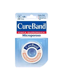 Microporoso Piel Cureband 1/2"X5yd Tq