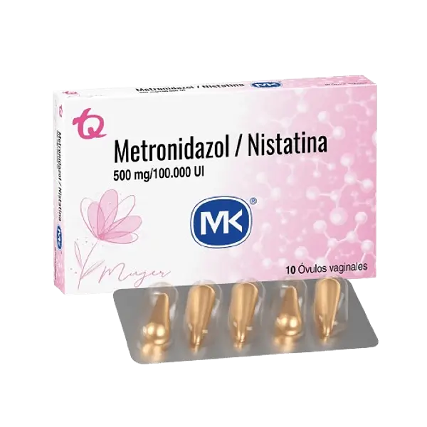 Metronidazol + Nistatina Ovulos X 10 Mk Tq