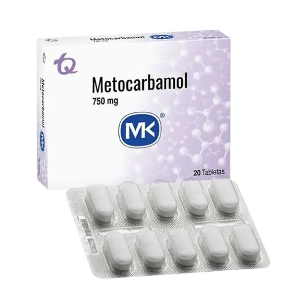 Metocarbamol 750 Mg Tab X 20 Mk Tq