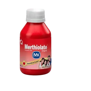 Merthiolate Rojo Fco X 90 Ml Mk Tq