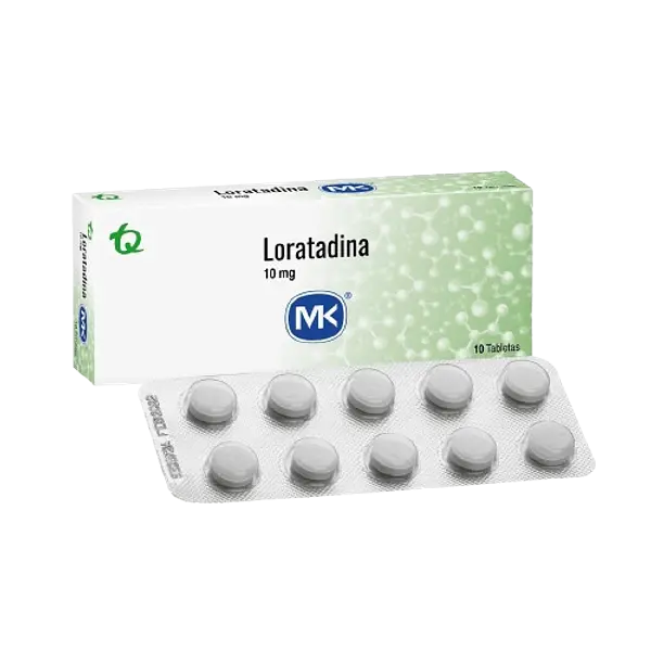 Loratadina 10 Mg Tab X 10 Mk Tq