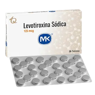 Levotiroxina 125 Mcg Tab X 30 Mk Tq