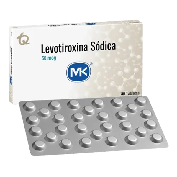 Levotiroxina 50mcg Tab X 30 Mk Tq