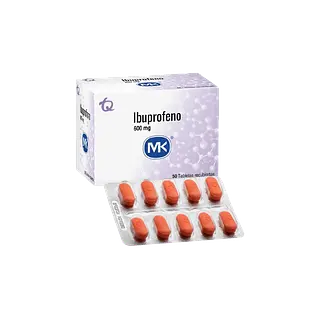 Ibuprofeno 600mg Tab X 50 Mk Tq