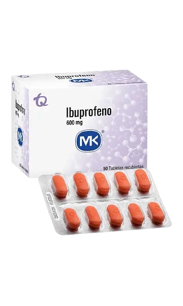 Ibuprofeno 600mg Tab X 50 Mk Tq