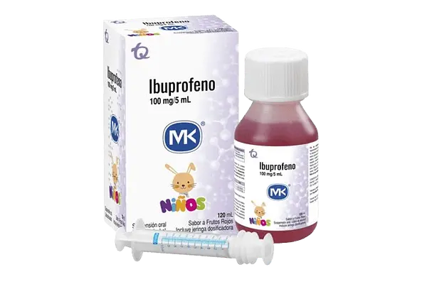 Ibupro 100mg/5ml Sus+Dos Fco X 120 Ml Mk Tq