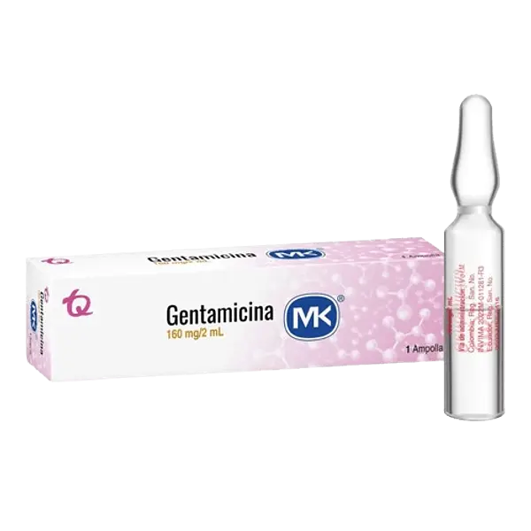 Gentamicina 160mg Iny X 1 Amp Mk Tq