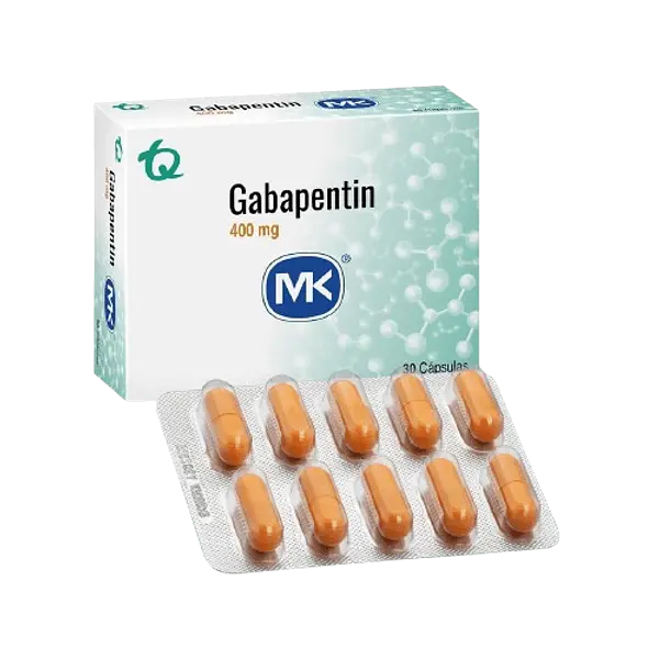 Gabapentin 400mg X 30 Caps Mk Tq