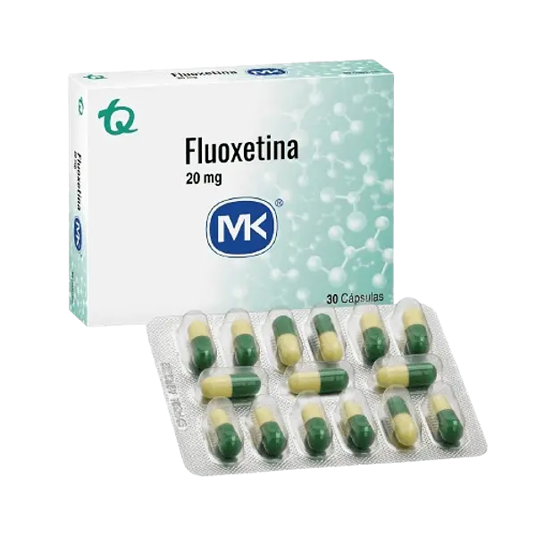 Fluoxetina 20mg X 30 Caps Mk Tq