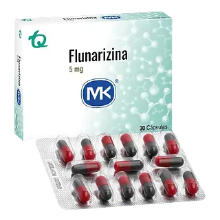 Flunarizina 5mg X 30 Caps Mk Tq