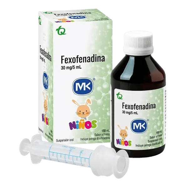 Fexofenadina 30mg Fco X 340 Ml Mk Tq