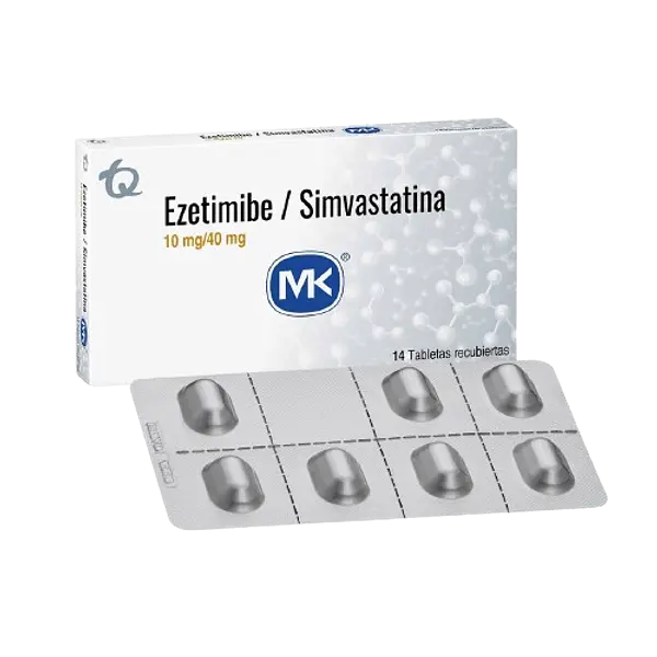 Ezetimibe/Simvastat 10/40mg Mk Tab X 14 Mk Tq