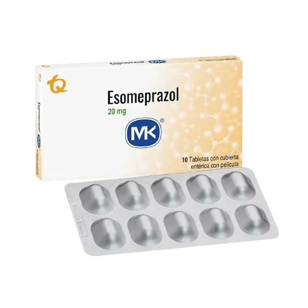 Esomeprazol 20mg Tab X 10 Mk Tq