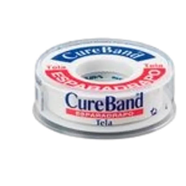 Esparadrapo Tela Cureband 1/2x5 Tq