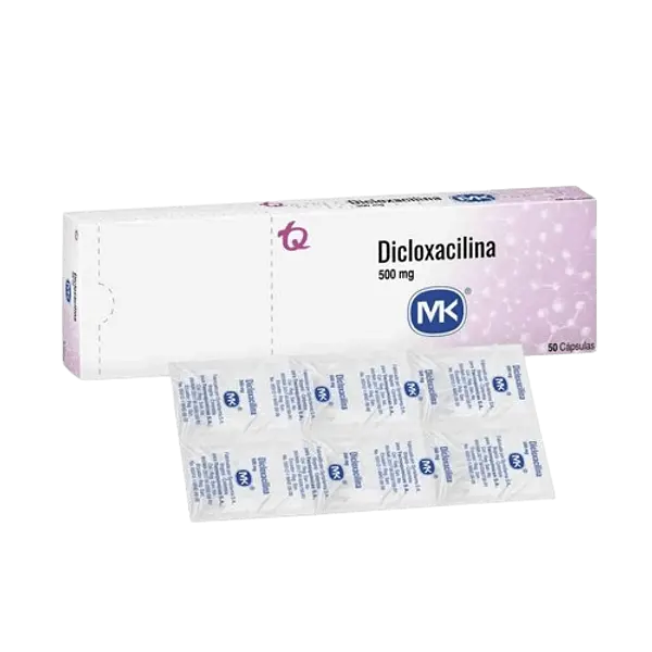 Dicloxacilina 500 Mg Cap X 50 Caps Mk Tq