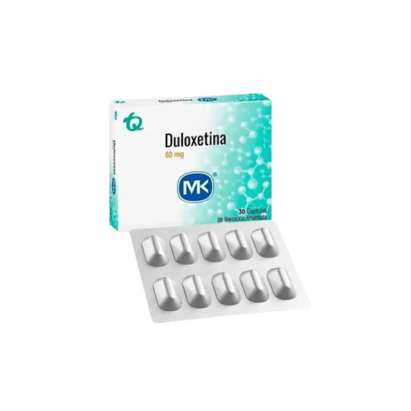Duloxetina 60mg Caja X 30 Caps Mk Tq