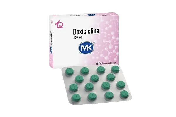 Doxiciclina 100 Mg Caja X 15 Tab Mk Tq