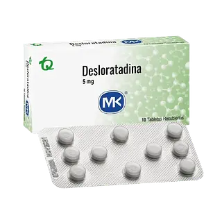 Desloratadina 5 Mg Tab X 10 Mk Tq