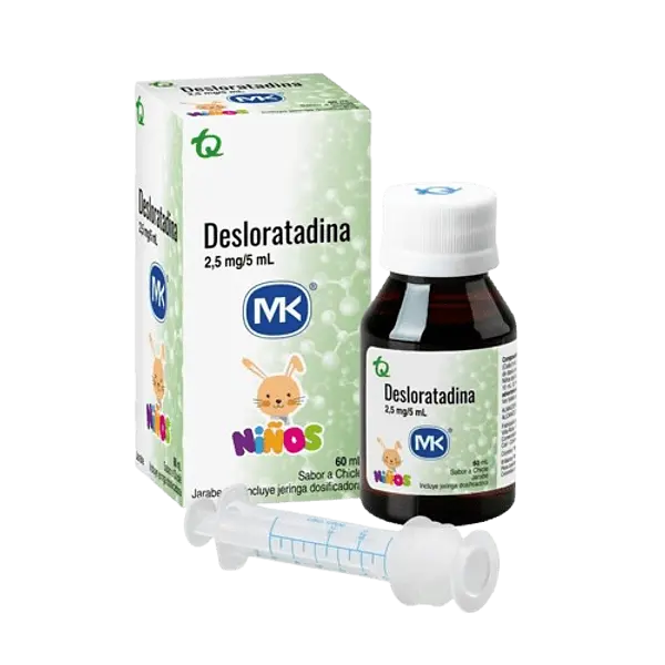 Desloratad 0.05 Jbe+Dosif Fco X 60 Ml Mk Tq