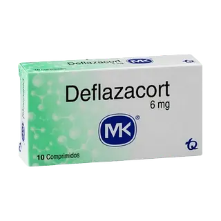 Deflazacort 6mg X 10 Comprimidos Mk Tq