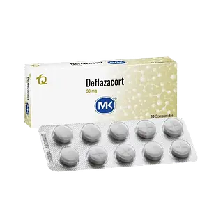Deflazacort 30mg X 10 Comprimidos Mk Tq