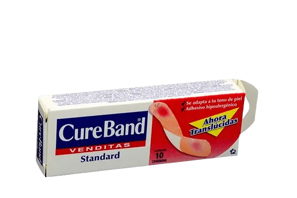 Curas Cureband Venditas Caja X 10 Tq