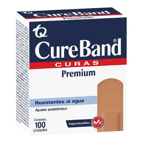 Curas Cureband Premium Imper Caja X 100 Tq