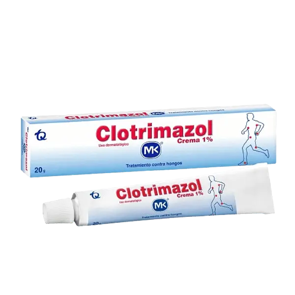 Clotrimazol Crema Corp Tubo X 20 Gr Mk Tq
