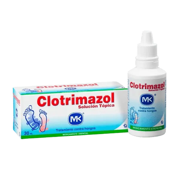 Clotrimazol 1 % Solucion Fco X 30 Ml Mk Tq